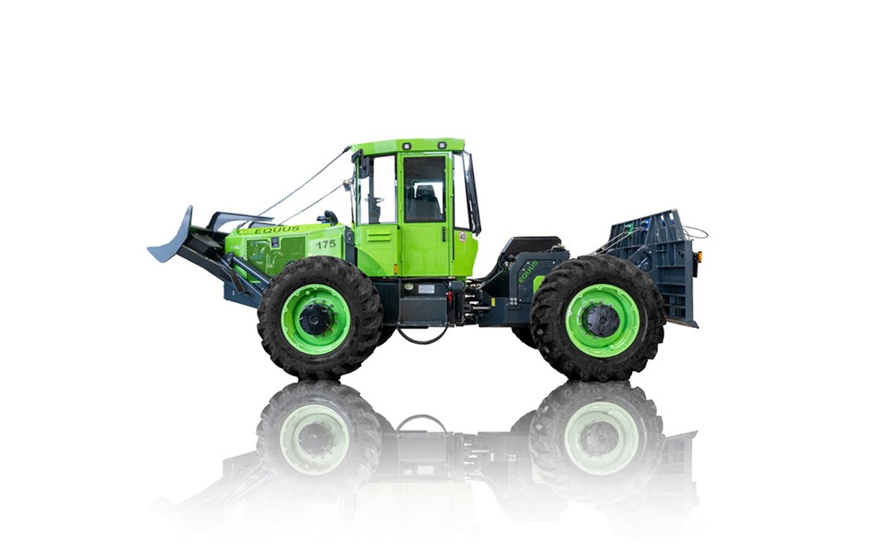 Trattore forestale EQUUS 175N BH per esbosco e trascinamento del legname 