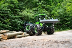 Argano forestale a doppio tamburo dell'EQUUS 175N BH 