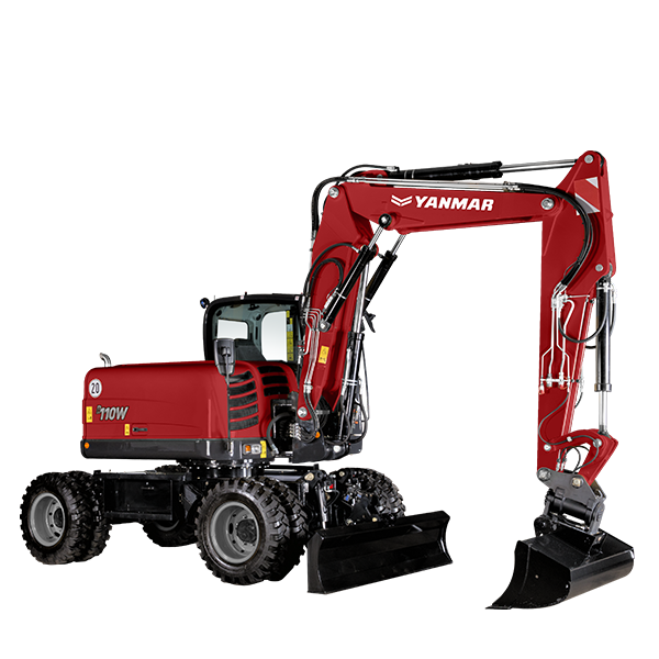 Escavatore Gommato B110W Yanmar 